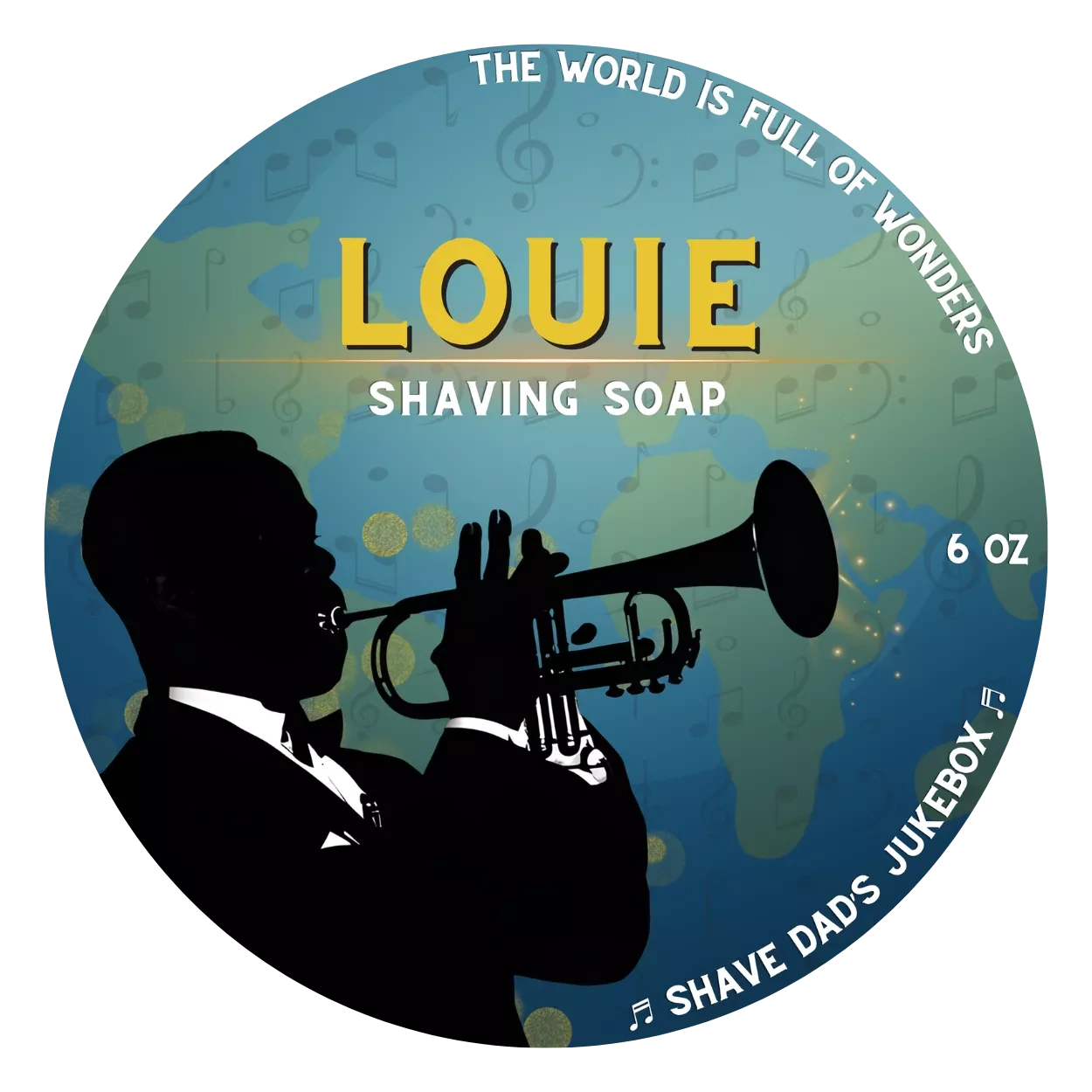 Shave Dad Louie Premium Artisan Shave Soap by Master Soap Creations