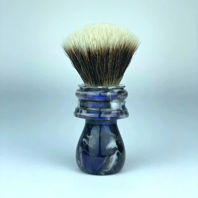 Nameless Workx 24-0006 Hand-Turned Shaving Brush - Premium Synthetic G5C Knot