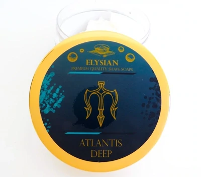 Elysian Soap Atlantis Deep Luxury Shaving Soap