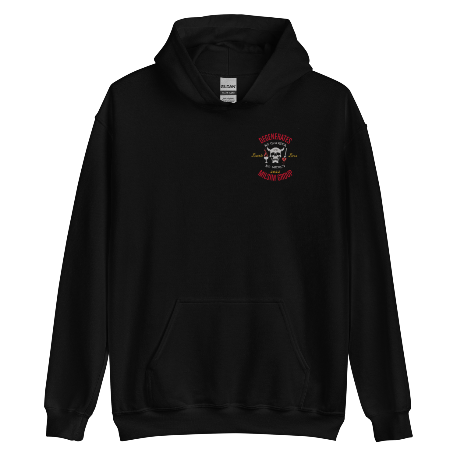 Degenerates Battle Bros Hoodie