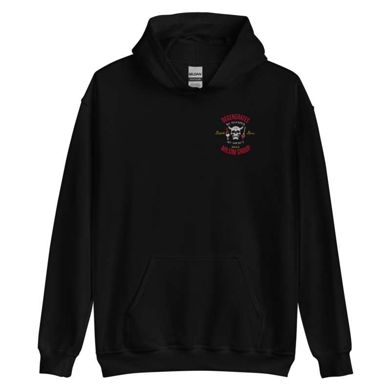 Degenerates Battle Bros Hoodie