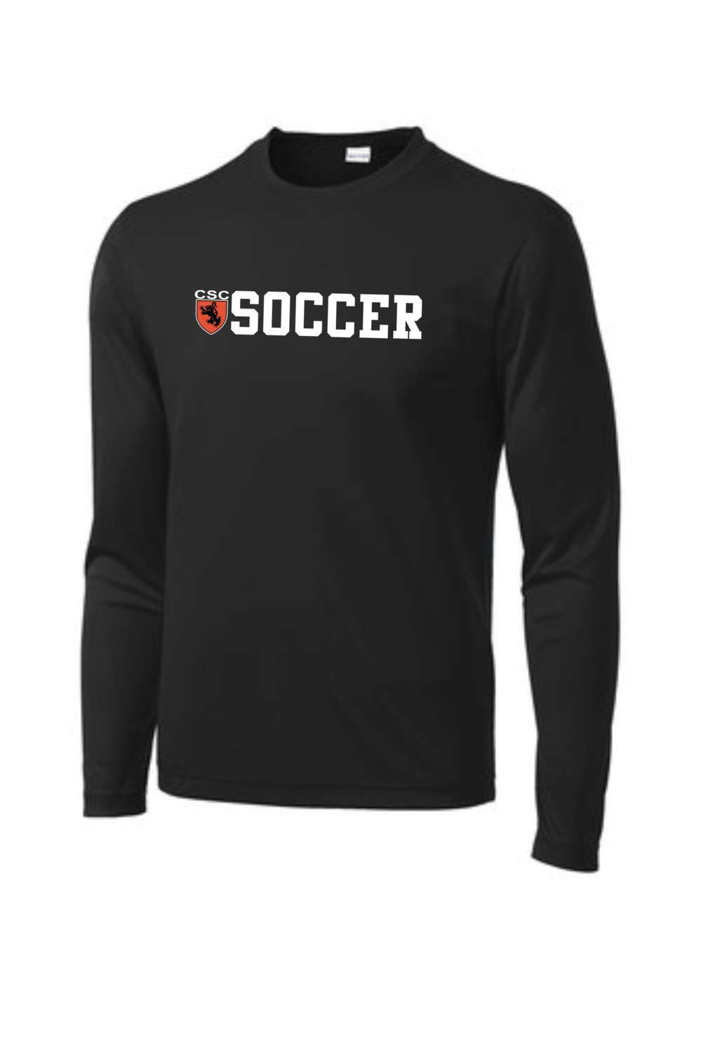 Sport-Tek® Long Sleeve PosiCharge® Competitor™ Tee "CSCSOCCER"