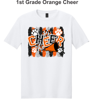 CHEER - 1ST GRADE ORANGE 2025