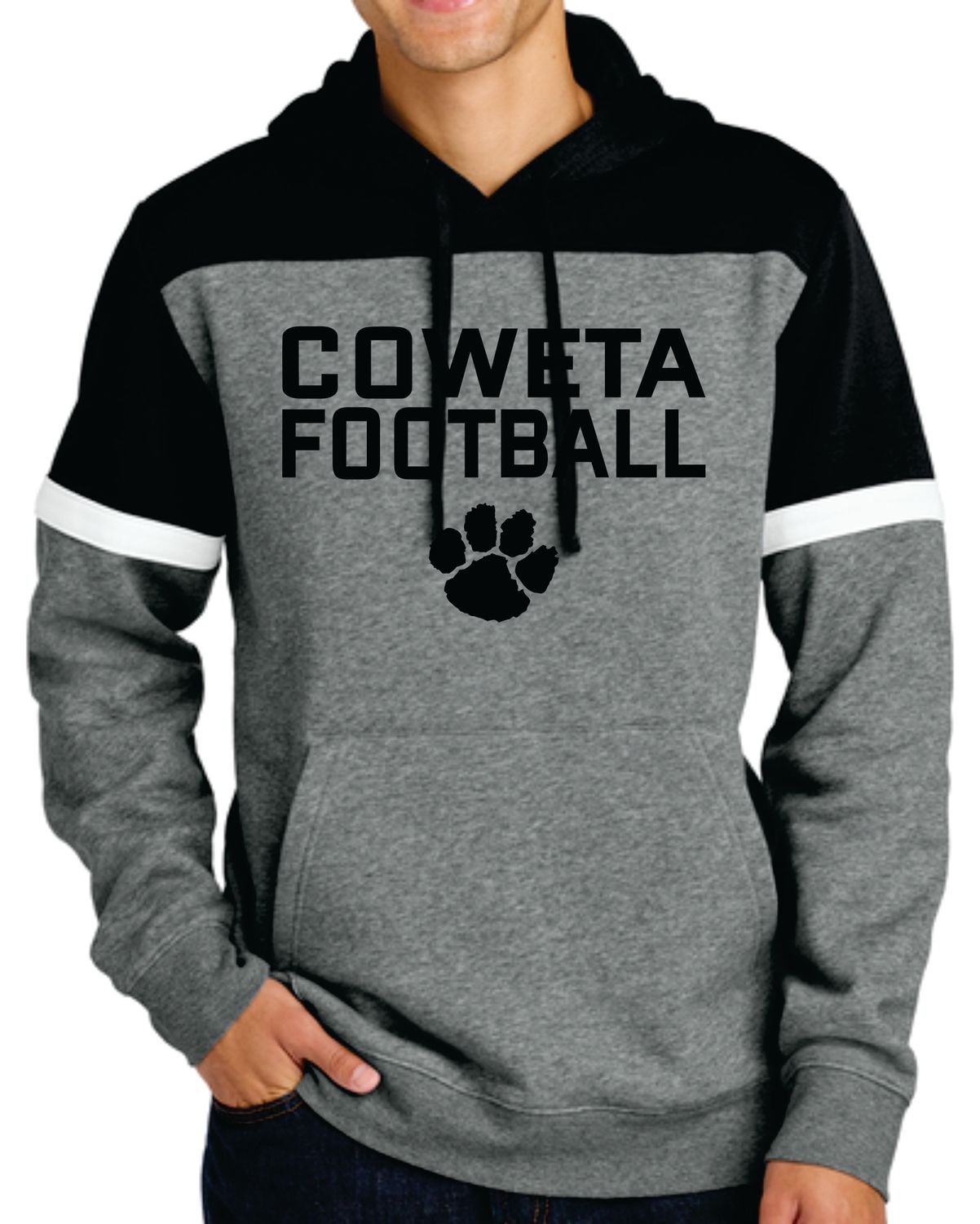 STF205 Sport-Tek® Drive Fleece Colorblock Hoodie