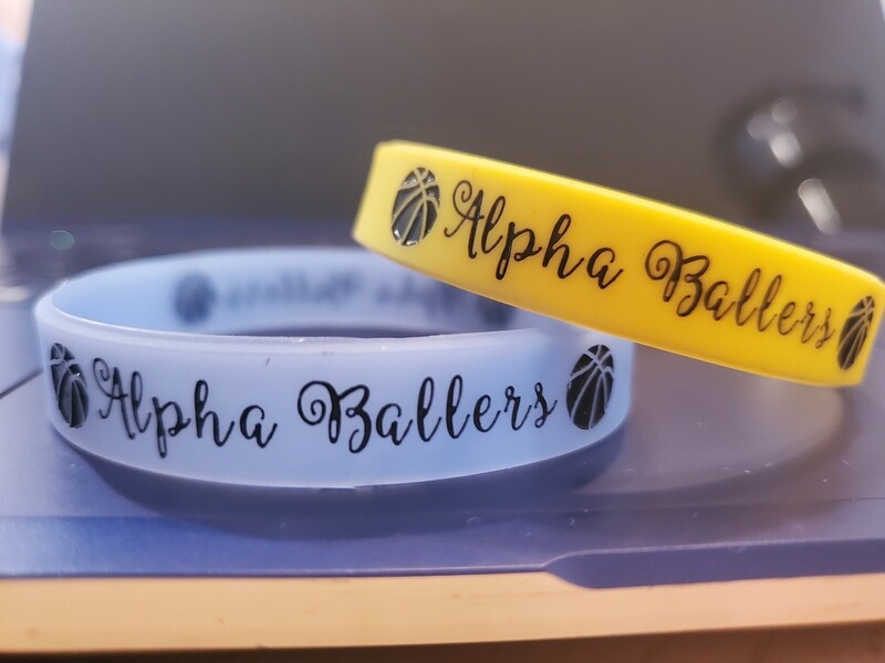 Alpha Ballers Wristbands