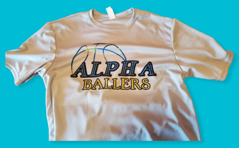 Alpha Ballers Grey Shirts