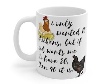 custom text mug