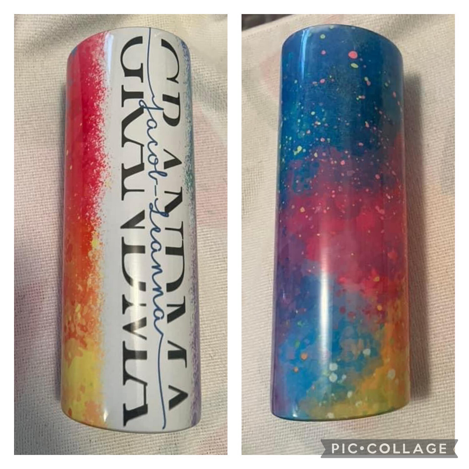 Colorful Grandma Personalized