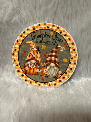 Fall Gnome Coaster