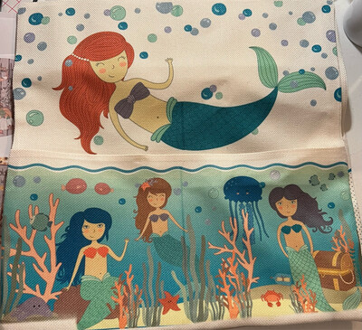 Mermaid Pocket Pillow Case