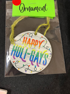 Happy Holi~Gays Ornament