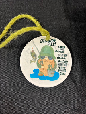Fishing Rules Ornament