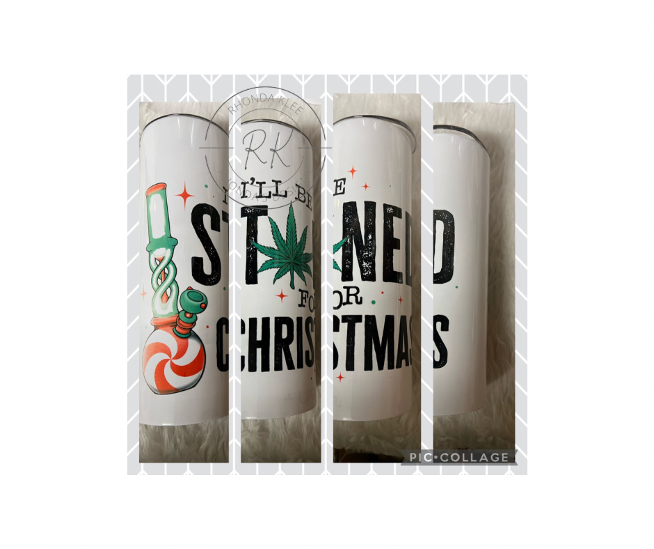 Stoned For Christmas Tumbler