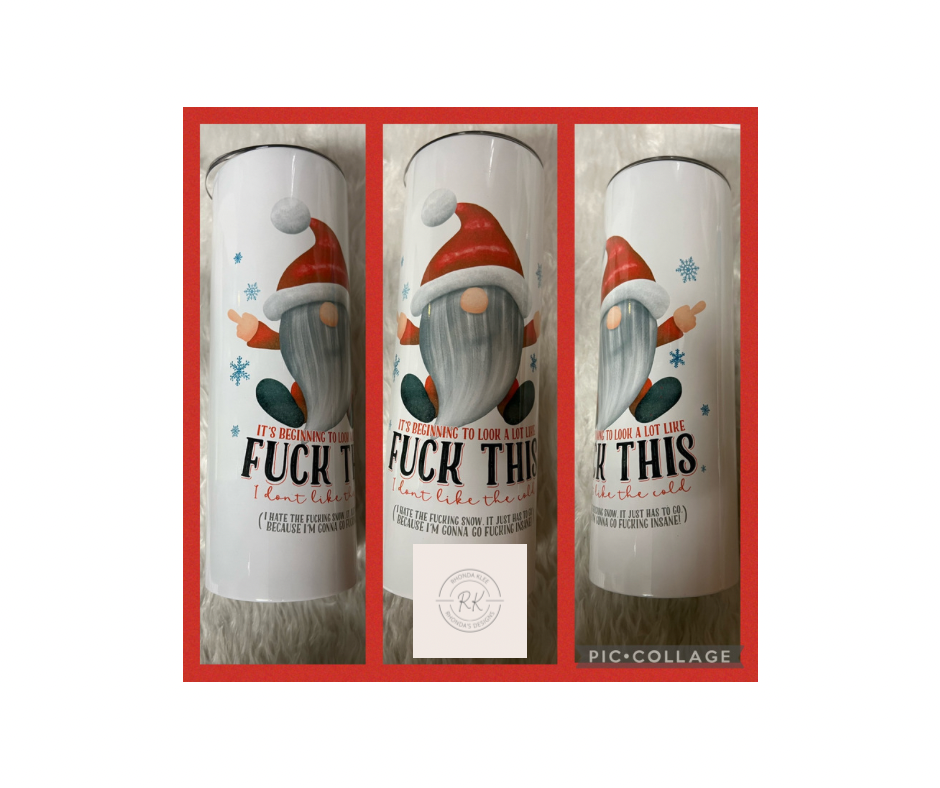Snow Gnome Tumbler