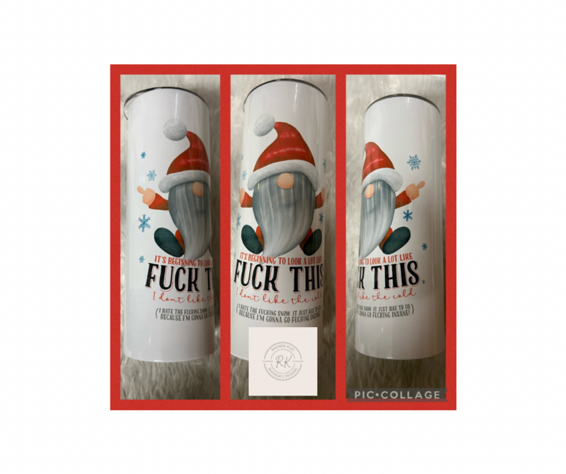 Snow Gnome Tumbler
