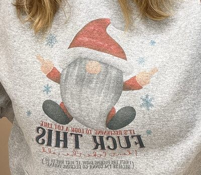 Adult Christmas gnome Shirt
