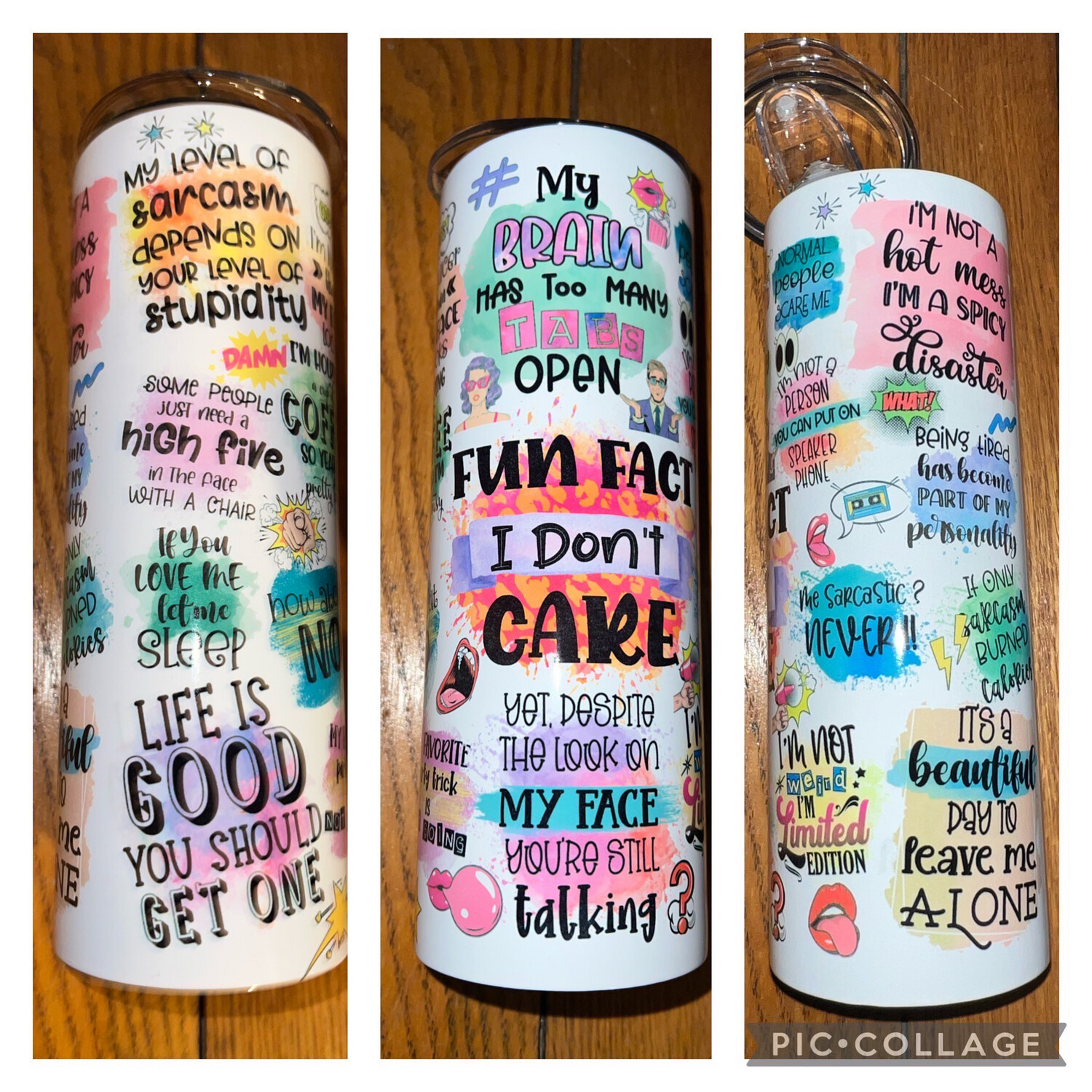 Sarcastic Sayings 20 Oz Tumbler