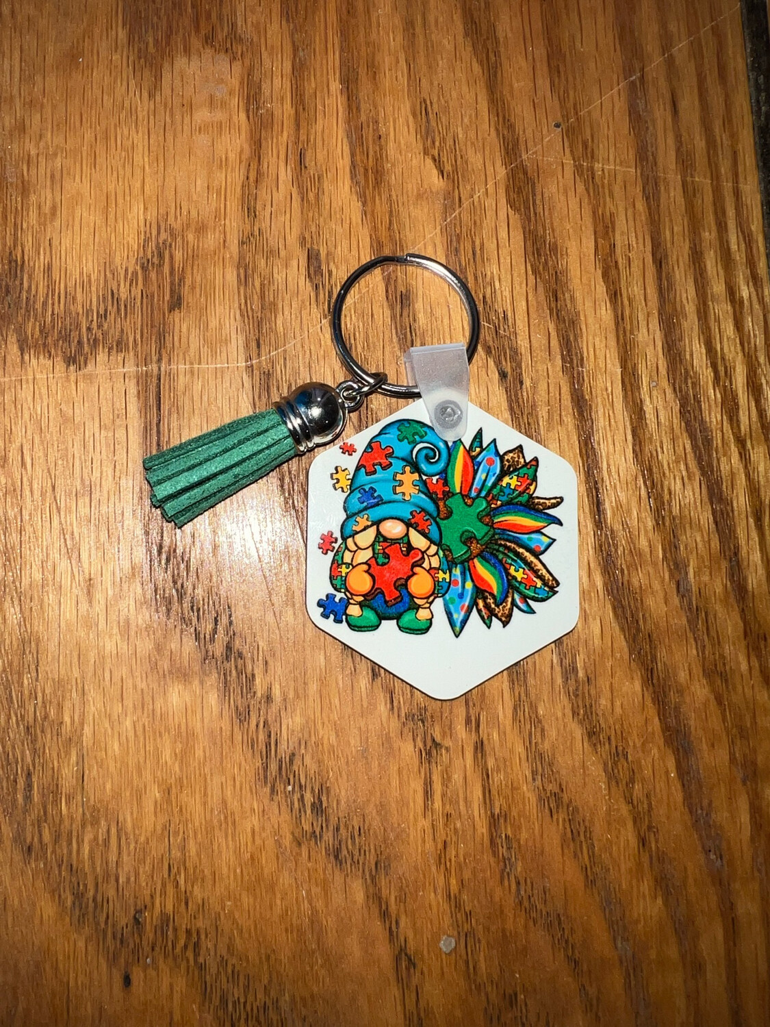 Autism Gnome Keychain