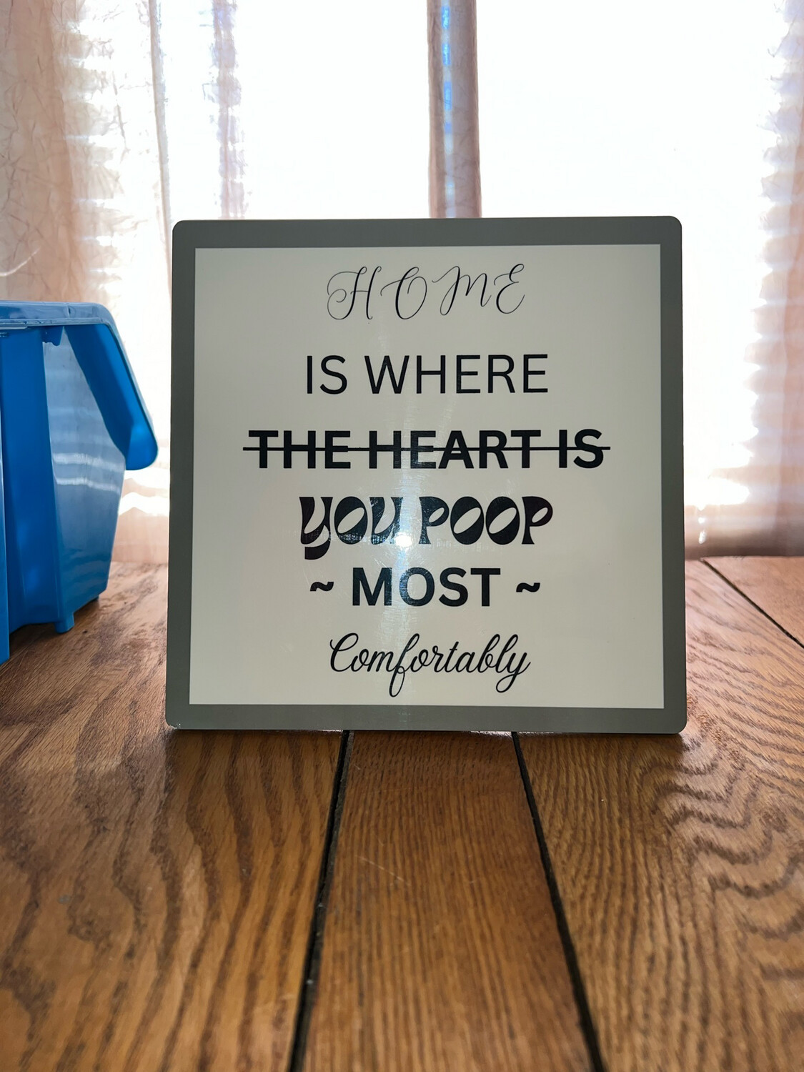 Home Is Where.. Sublimated Photo Board