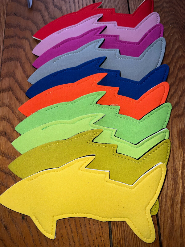 Popsicle Holders Personalized Shark Head