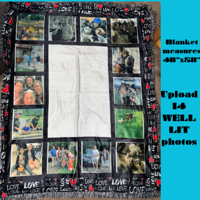 Personalized Photo Blanket