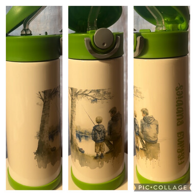 Kids Fishing Buddies 12 Oz Bounce Tumbler