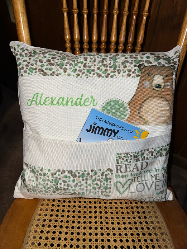 Baby Bear Pocket Pillow Case