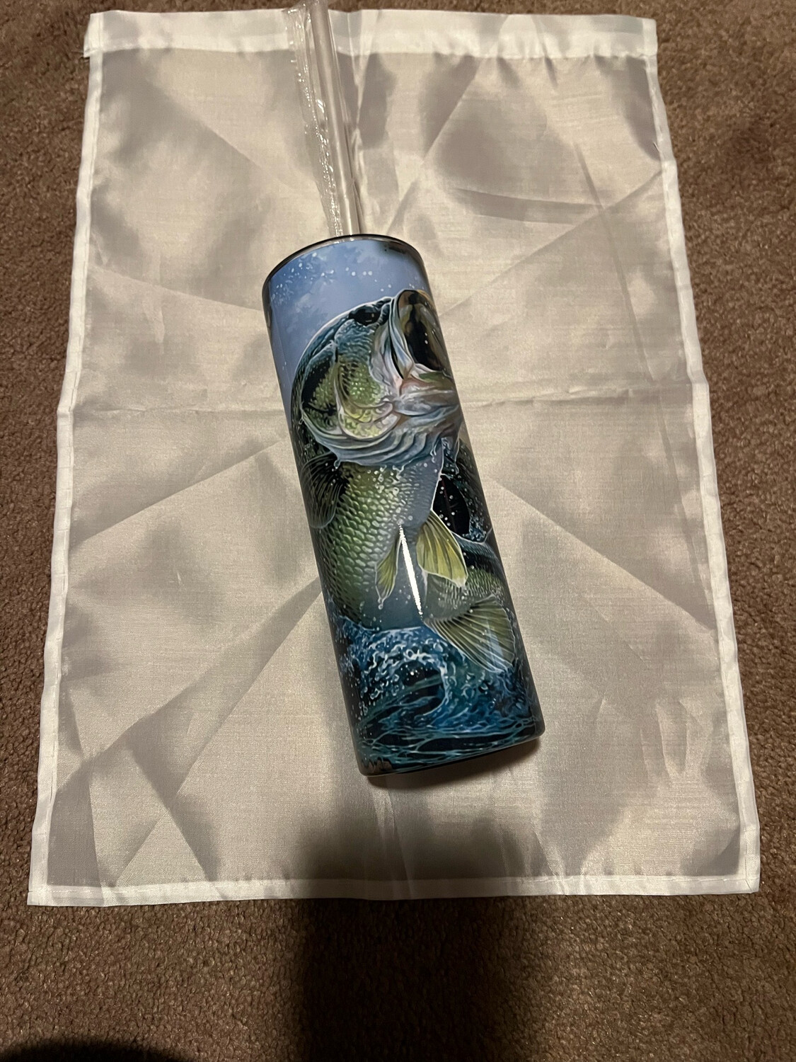 Bass Tumbler 20 Oz