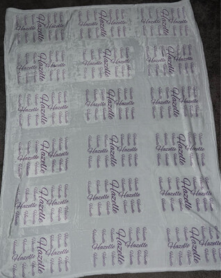 Personalized Super Soft Throw Blanket For Children Adults Or Fur babies