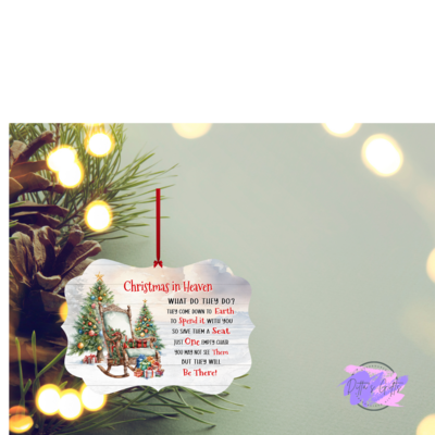 Christmas In Heaven Ornament