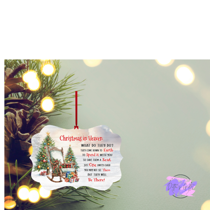 Christmas In Heaven Ornament