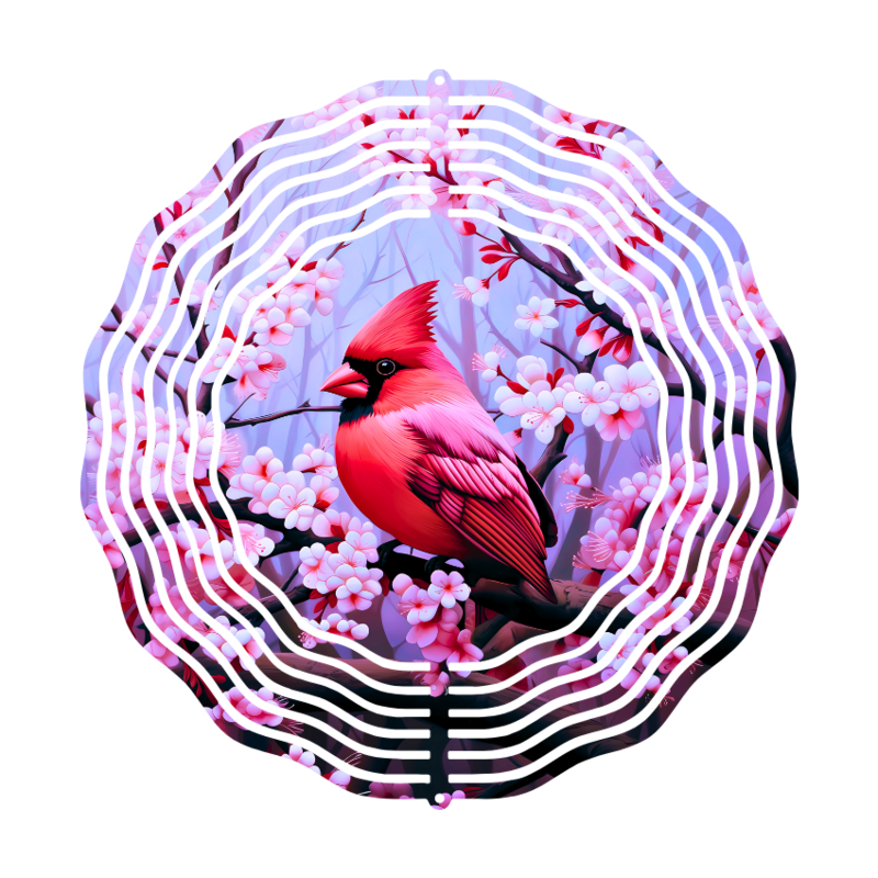 Cardinal 4 Wind Spinner