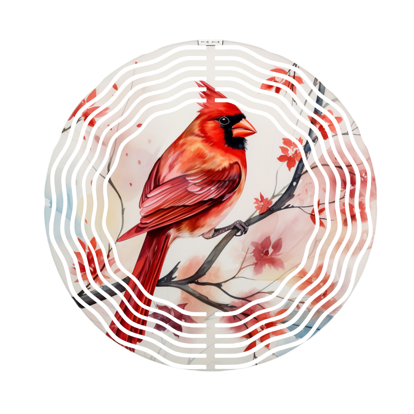 Cardinal 1 Wind Spinner