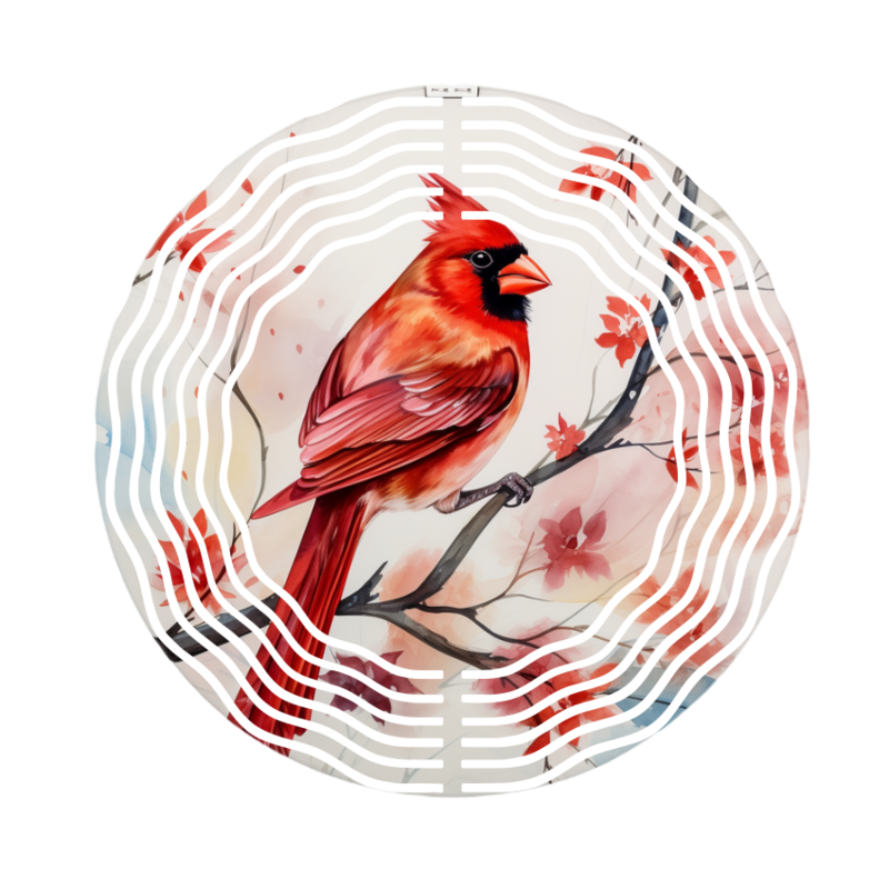 Cardinal 1 Wind Spinner