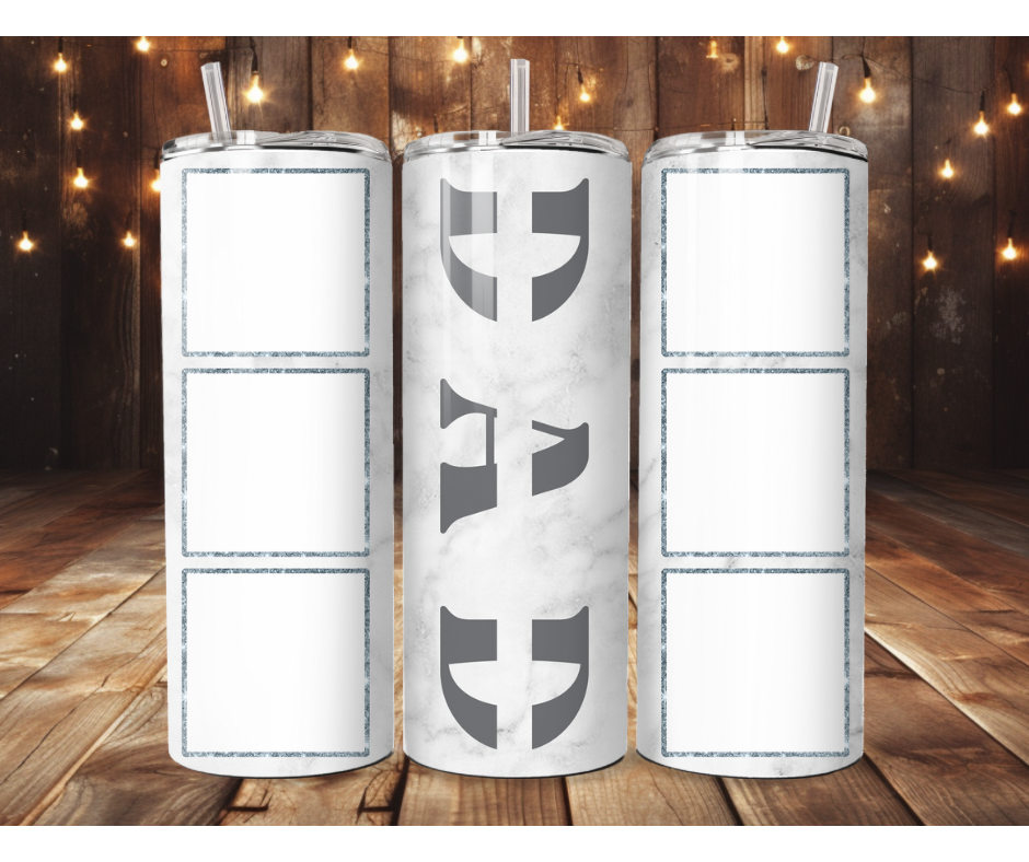 Dad Photo Personalized Tumbler 20 Oz