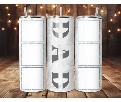 Dad Photo Personalized Tumbler 20 Oz