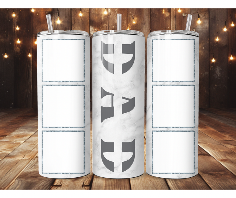 Dad Photo Personalized Tumbler 20 Oz