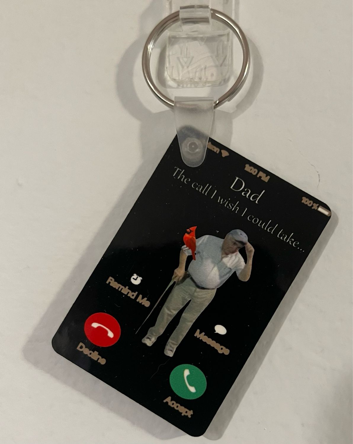 Cell Phone Key Chain Your Loved One Is Calling