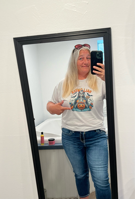 I Put A Spell On You T Shirt Polyester Dri Power