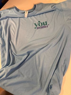 Suicide Awareness You Matter Cotton Shirt