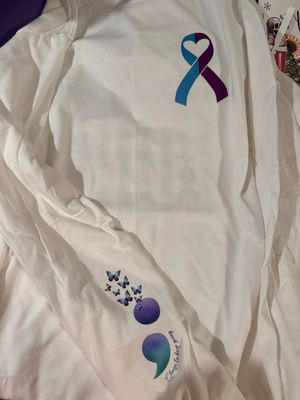 Suicide Awareness Choose To Keep Going Long Sleeve Shirt