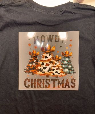 Howdy Christmas Tee Shirt