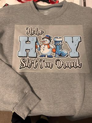 Holy Sh!t I’m Drunk Snowman Shirt
