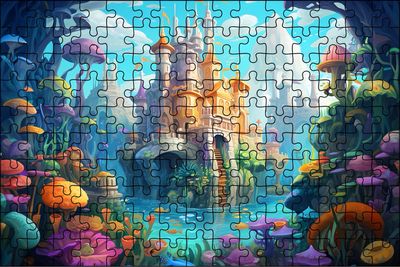 Under Water Castle Puzzle