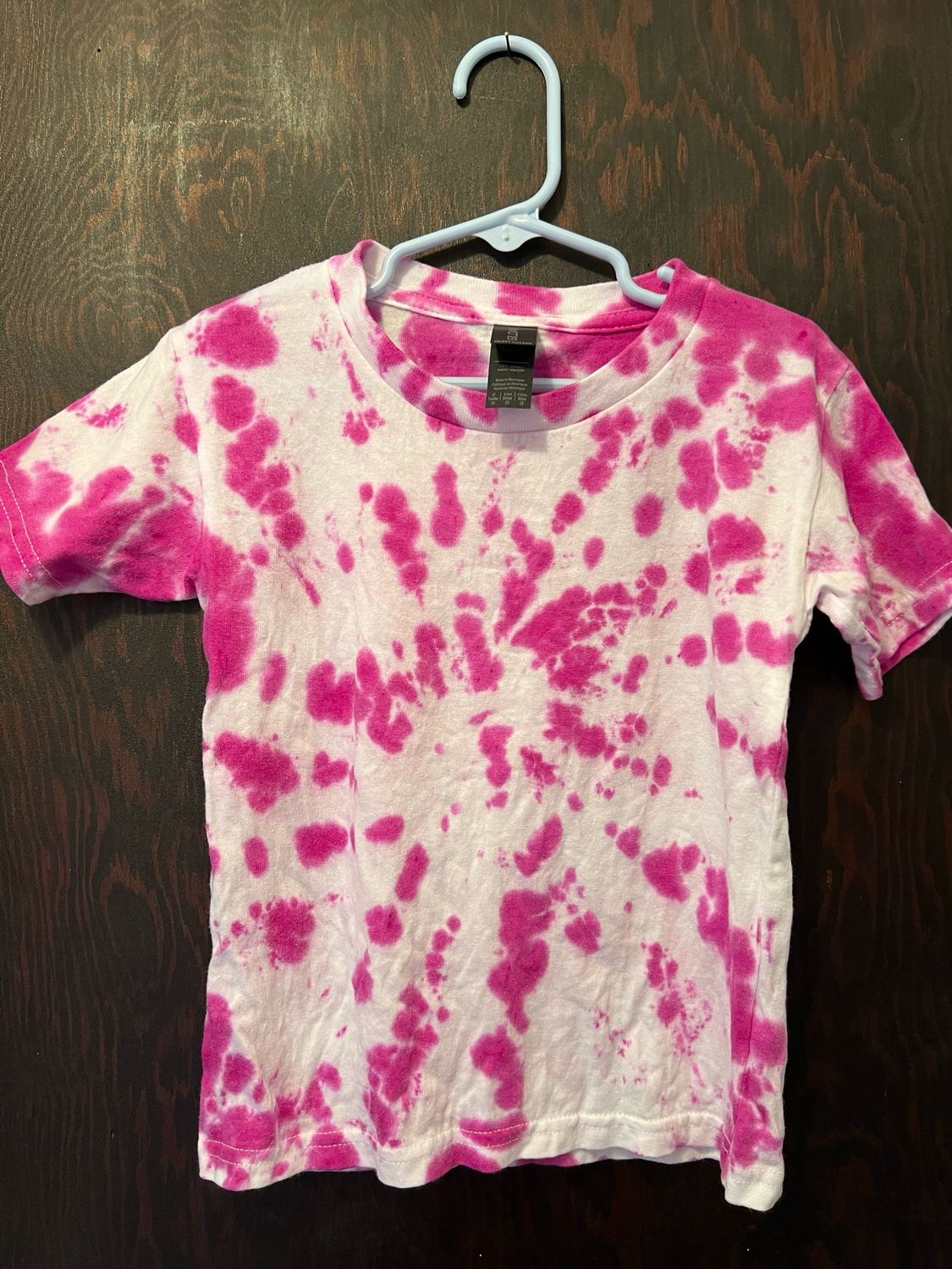 Child’s 4T Purple Tie Dye T Shirt 100%cotton