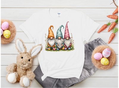 Child’s Gnome Easter T Shirt 100% Cotton