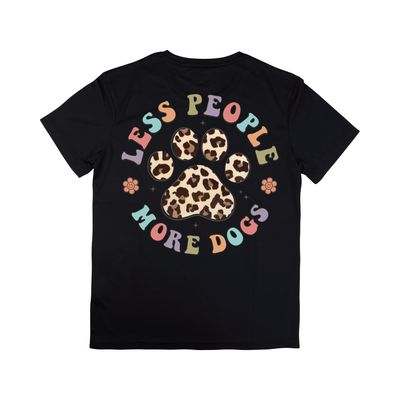 Less People More Dogs Short Or Long Sleeve