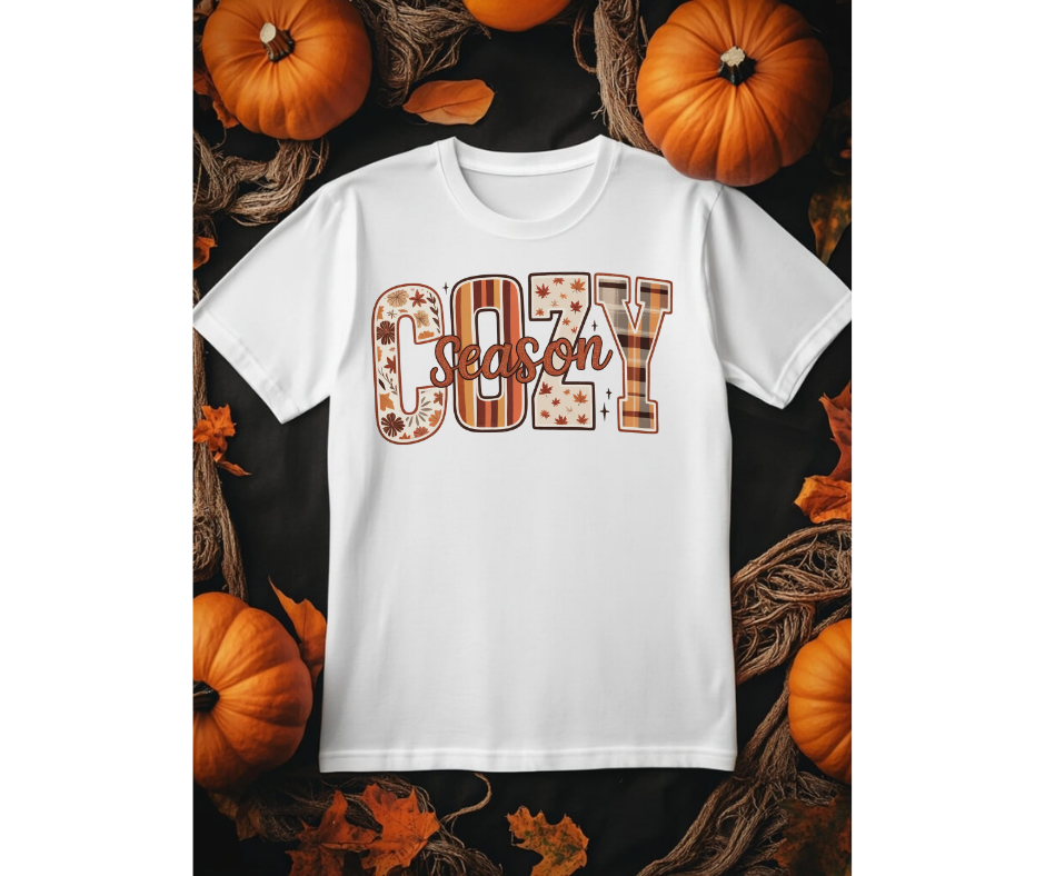 Cozy season quilt design 2025 shirt  children adult fall