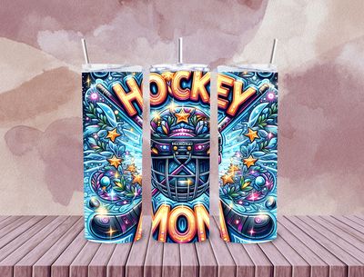 Hockey Mom 20 Oz 2 In 1 Sports Tumbler