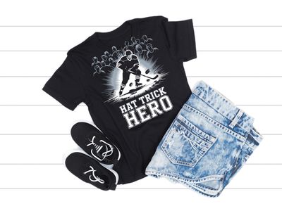 Hockey Hat Trick Hero Short or long sleeve shirt